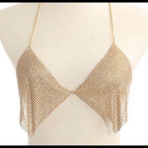 Chain bra